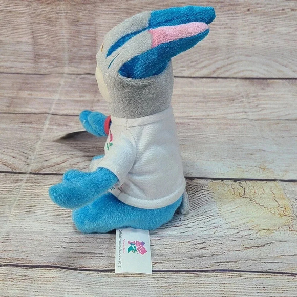 Mandeville Cuddly Collectable Plush Paralympic Mascot Stuffed Animal 6" New - Picture 4 of 12